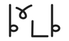 Symbol for 45