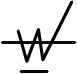 Symbol for 2.105